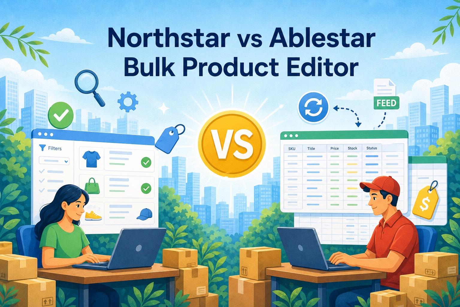 Northstar vs Ablestar Bulk Product Editor: Which Shopify App Is Right for You?